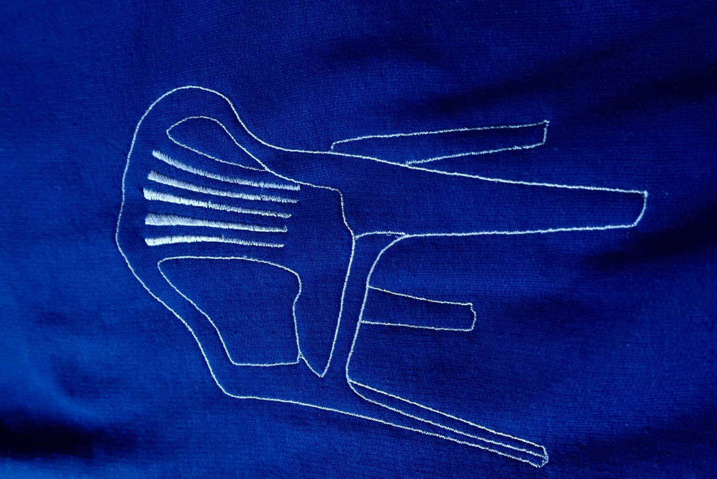 Lawn chair zip hoodie