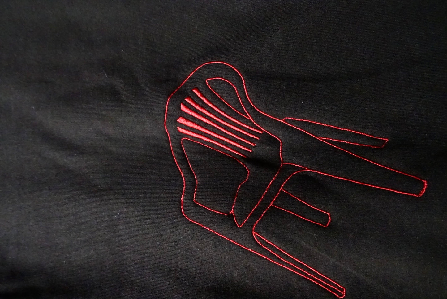Lawn chair zip hoodie